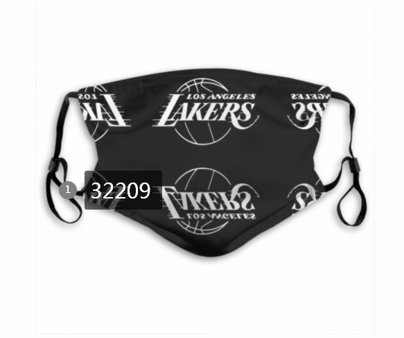NBA 2020 Los Angeles Lakers15 Dust mask with filter